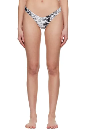 Miaou White & Black Bambi Bikini Bottom