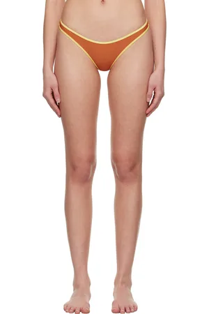Miaou Orange & Yellow Jo Bikini Bottom