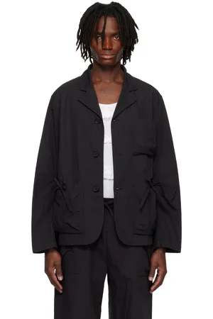 Simone Rocha Black Bow Detail Workwear Blazer