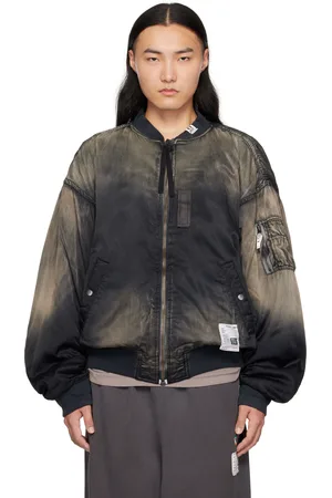 Maison Mihara Yasuhiro & Gold Distressed Flight Bomber Jacket