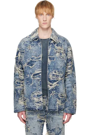 Diesel Blue D-Ivar-Fsg1 Denim Jacket