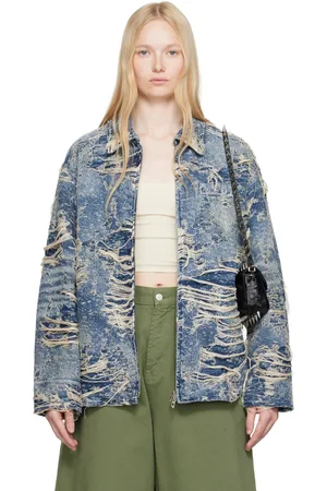 Diesel Blue D-Ivar-Fsg1 Denim Jacket