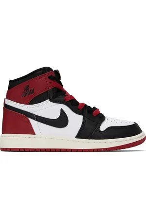 Nike Big Kids Red & Black Air Jordan 1 High OG Sneakers