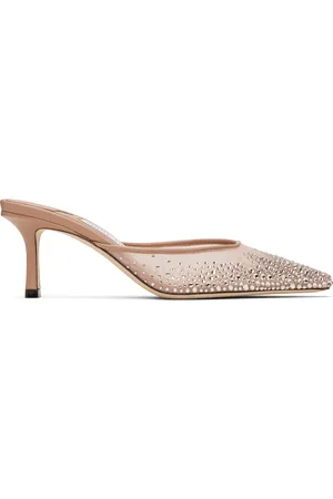 Jimmy Choo Pink Vivi 65 Mules