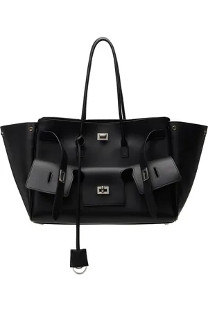 Balenciaga Black Bel Air Medium Carry All Bag