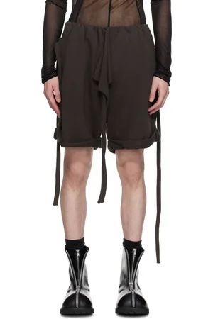 OTTOLINGER Brown Otto Rolled Track Shorts