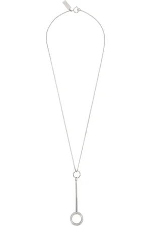 Maison Margiela Silver Curb Chain Necklace
