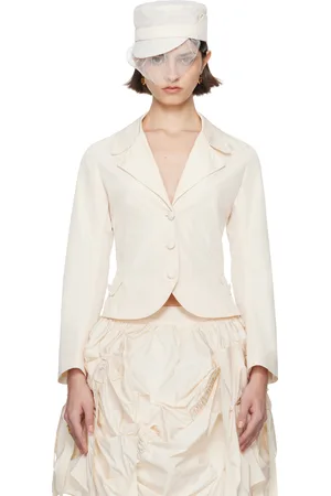 Renaissance Renaissance SSENSE Exclusive Bridal Capsule Tank Double Layer Blazer