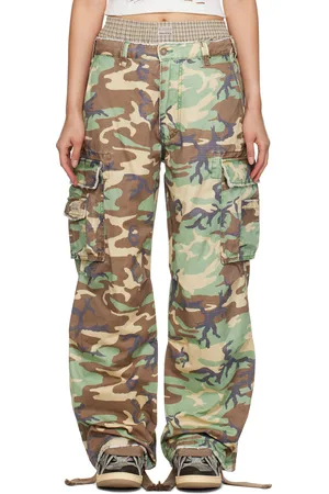 ERL Khaki Camo Cargo Pants