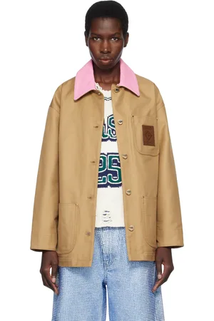 Casablanca Tan Cotton Workwear Jacket