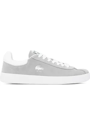 Lacoste Gray Baseshot Transluscent Sole Sneakers