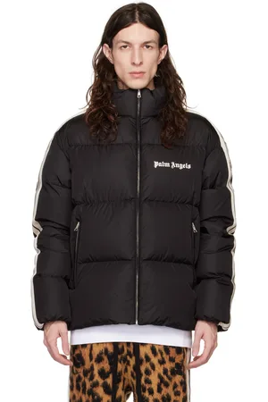 Moncler 8 Moncler Palm Angels Black Rodman Down Jacket