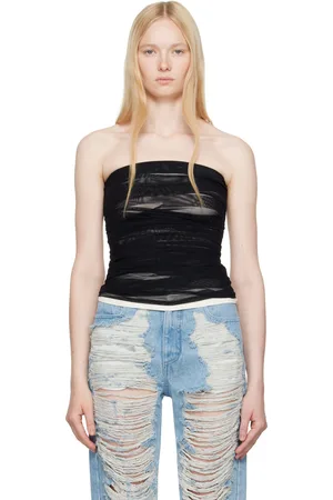 Maison Margiela Black Layered Top
