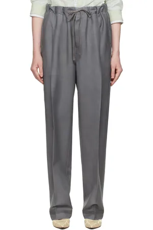 Maison Margiela Gray Mohair Trousers