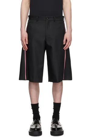Comme des Garçons & Pink Thick Gabardine Zip Shorts