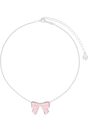 Shushu/Tong Silver YVMIN Edition Double-Sided Ceramics Bowknot Necklace