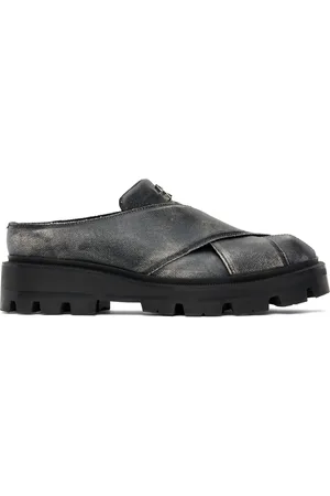 Kennel & Schmenger Black Bassim Crossover Slip-on Loafers
