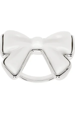 Shushu/Tong Silver & YVMIN Edition Ceramics Bowknot Ring