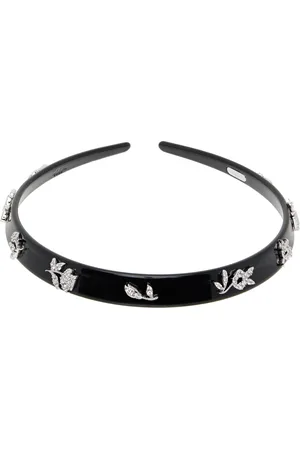Shushu/Tong Black YVMIN Edition Zircon Floral Gemstone Choker