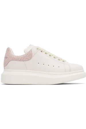 Alexander McQueen Off-White & Pink Oversized Sneakers