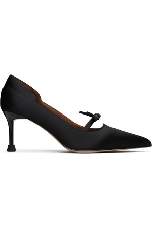 Shushu/Tong Black Vintage Pointed-Toe Heels