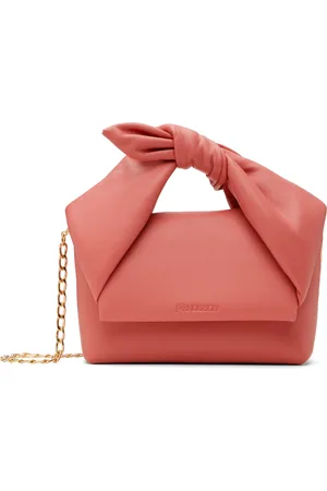 J.W.Anderson Pink Small Bow Twister Bag