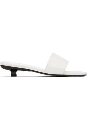 By Far White Ceni Mules