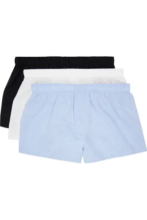 CDLP Three-Pack Multicolor Slim Woven Boxers