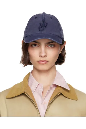 J.W.Anderson Navy Anchor Logo Baseball Cap