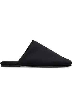 Carven Black Garnier Padded Slippers