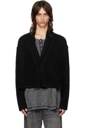 GREG LAUREN Knit Wool GL1 Cardigan