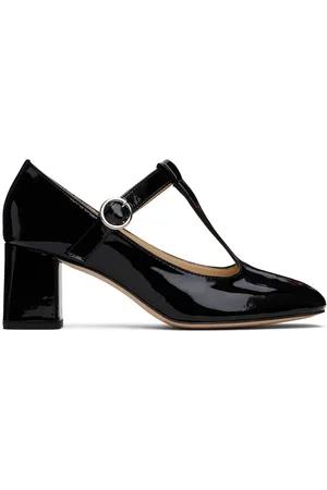 Repetto SSENSE Exclusive Black Tara Heels