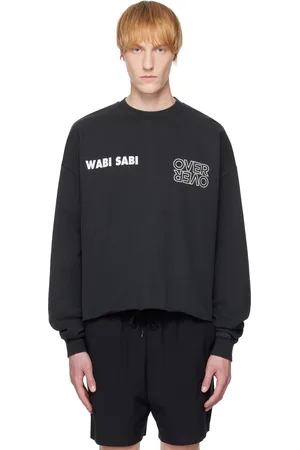 OVER OVER Gray Boxy Crop Crew Sweatshirt