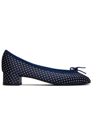 Repetto Navy Camille Heels