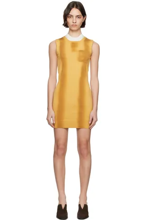 J.W.Anderson Yellow Shift Minidress