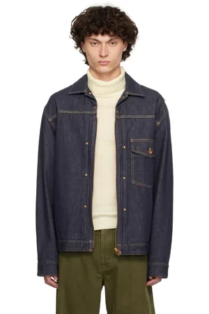 Moncler Mercedes-Benz by NIGO Navy Nepit Denim Jacket