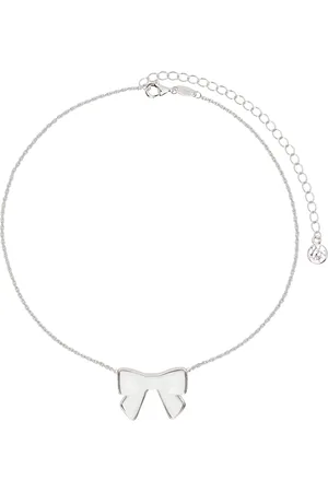 Shushu/Tong Silver YVMIN Edition Double-Sided Ceramics Bowknot Necklace