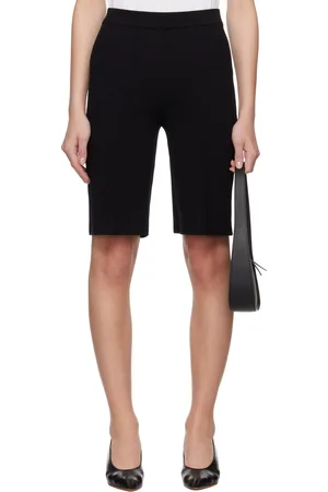 High Black Bermuda Shorts