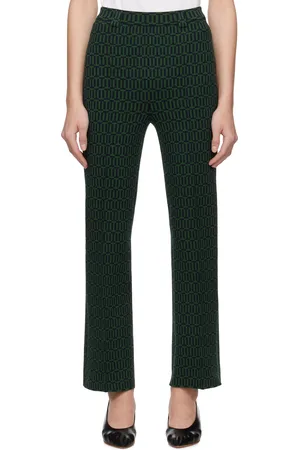 High Green & Navy Charlie Trousers