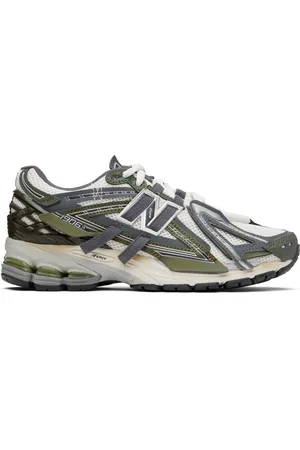 New Balance Off-White & Green 1906A Sneakers