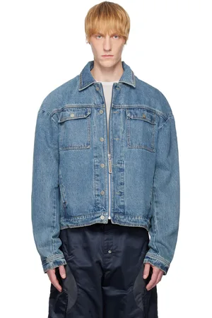Spencer Badu Zip Denim Jacket