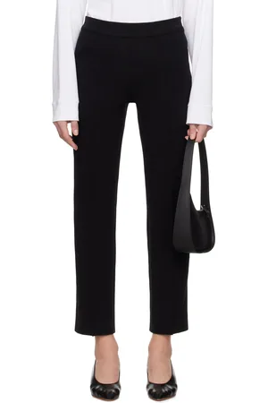 High Black Louis Trousers