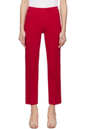 High Red Louis Trousers