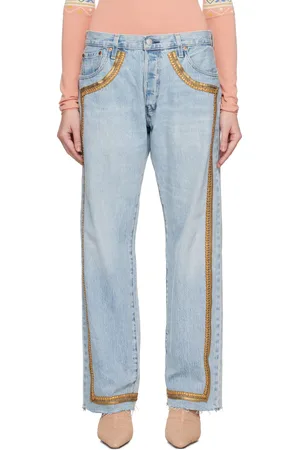 Conner Ives Reconstituted Bullion Jeans