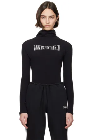 PROTOTYPES Black Twisted Website Hoodie