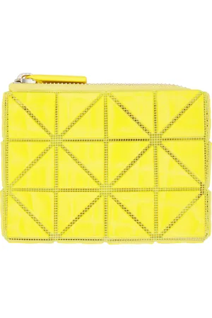 Issey Miyake Yellow Cassette Wallet