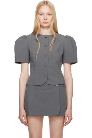 SANDY LIANG Gray Bonny Blouse