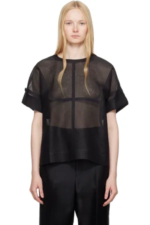 Issey Miyake Black Papyrus T-shirt