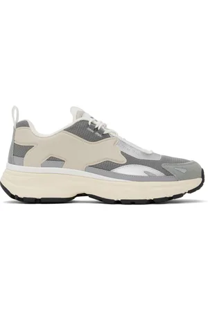 Maison Kitsuné Gray & Beige Sora Sneakers