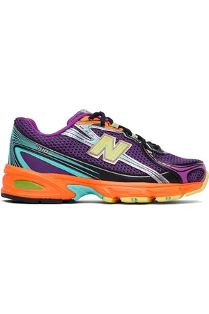 New Balance Purple 740 Sneakers